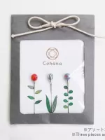 Cohana - COHANA Knappenålesæt i glas