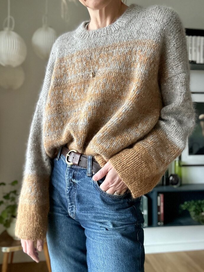 Isager Yarn - GARNKIT 'Johanne Loop Sweater'