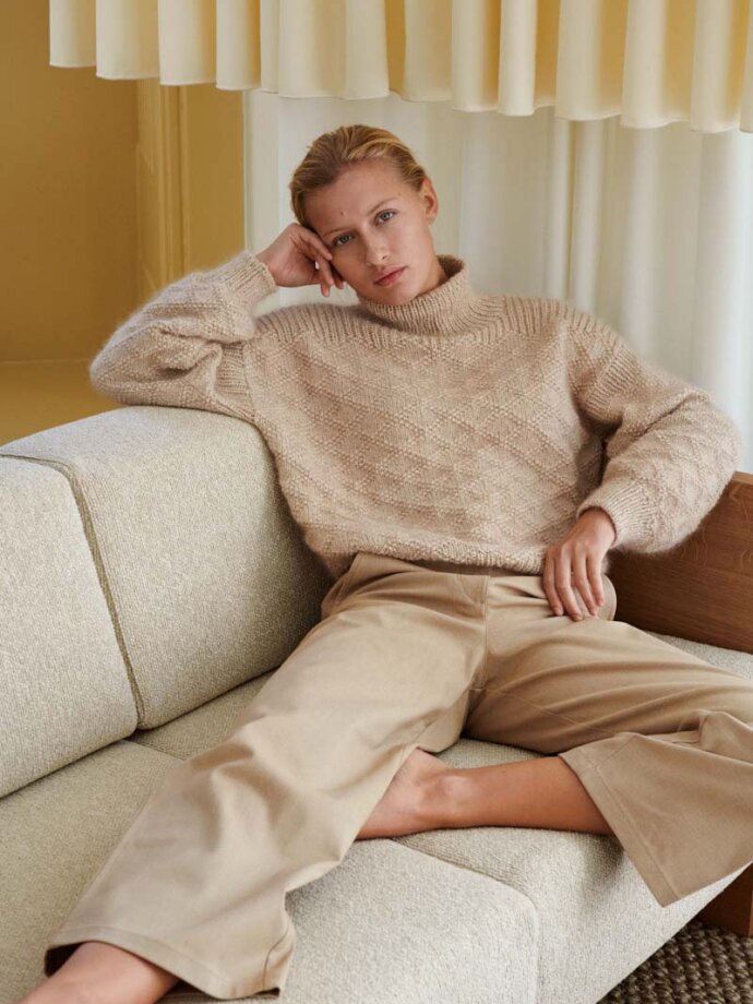 HELGA ISAGER 'Texture Sweater'