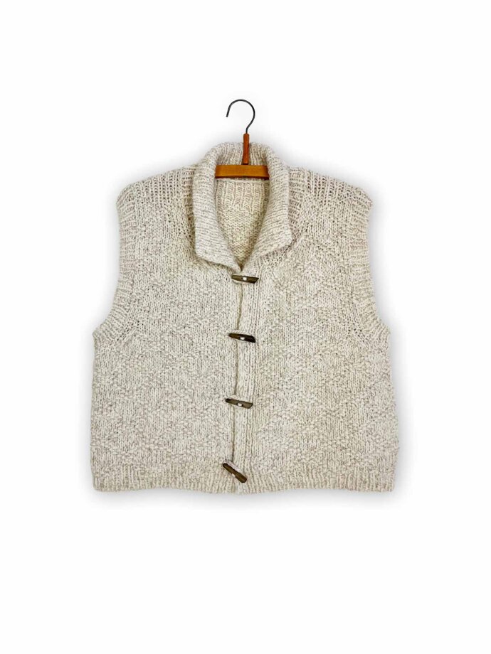 HELGA ISAGER 'Texture Vest'
