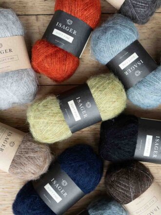 Isager Yarn - ISAGER Soft Fine