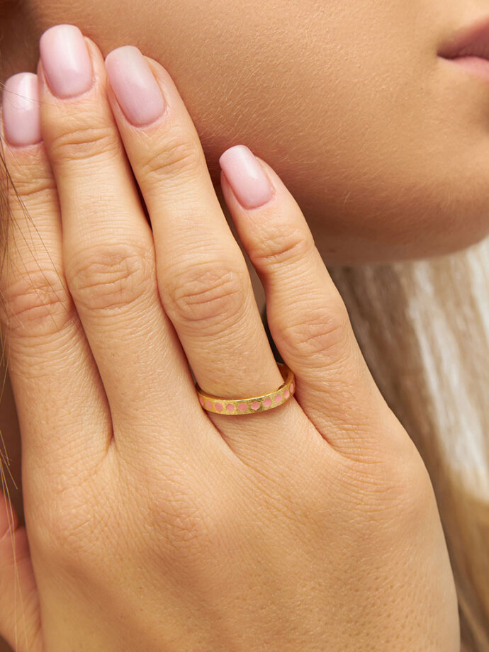 LULU Copenhagen - LULU Copenhagen 'Pattern Ring'