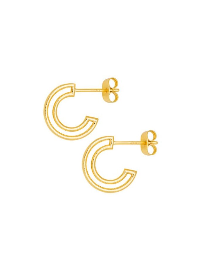 LULU Copenhagen - LULU Copenhagen 'Shape Hoops' Pair