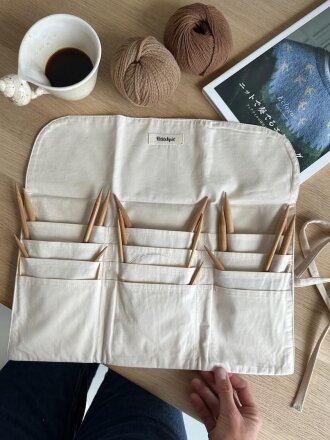 Petiteknit - PETITEKNIT 'Knitter's Needle Case' - Rundpinde