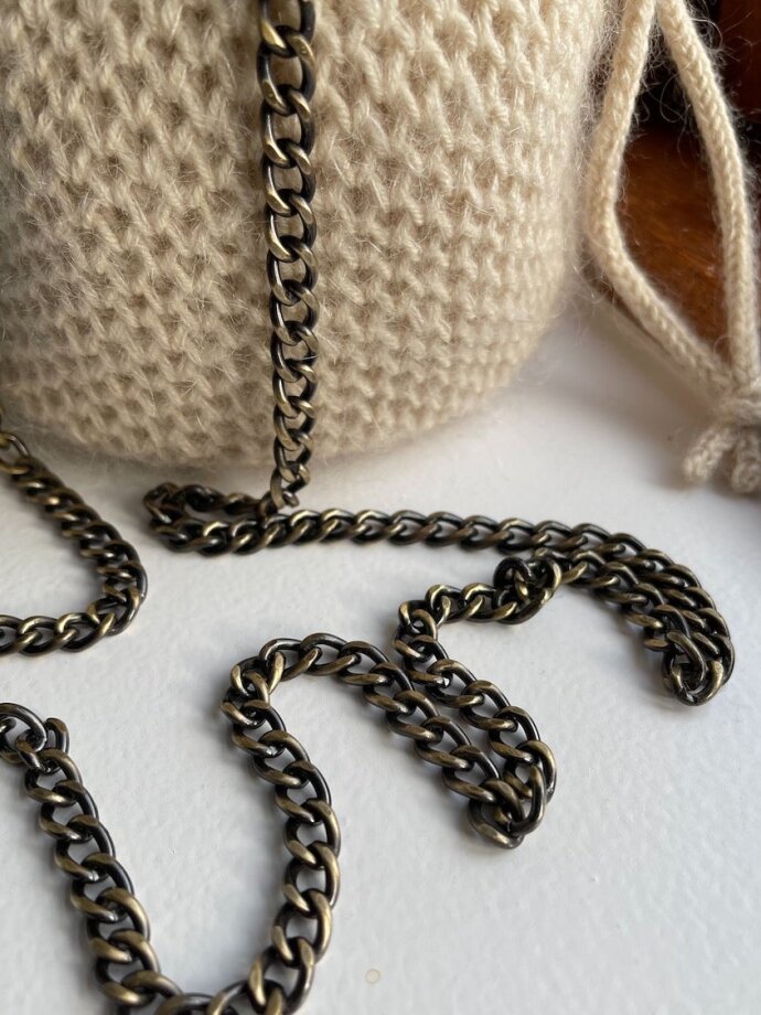 Petiteknit - PETITEKNIT Kæde til 'Winter Clutch/Honey'