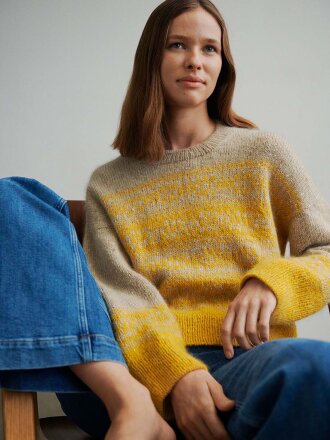 Isager Yarn - GARNKIT 'Johanne Loop Sweater'