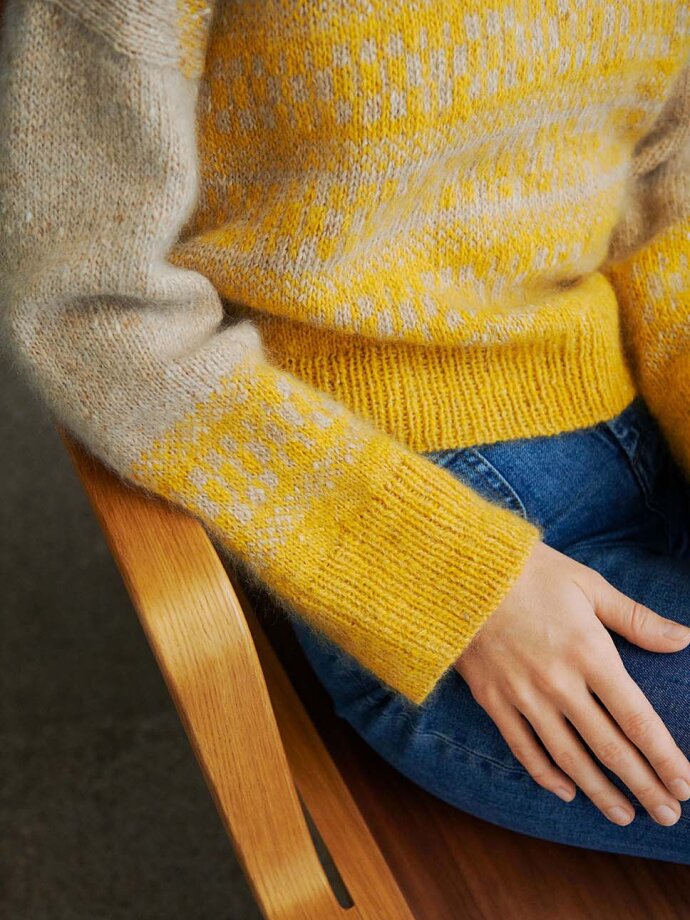 Isager Yarn - GARNKIT 'Johanne Loop Sweater'