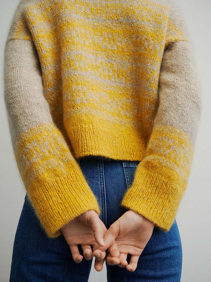 Isager Yarn - GARNKIT 'Johanne Loop Sweater'