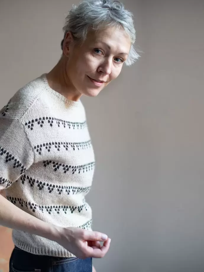 GARNKIT 'Grape Tee' - Anne Ventzel