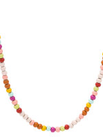 LULU Copenhagen - LULU Copenhagen 'Color Ball Necklace'
