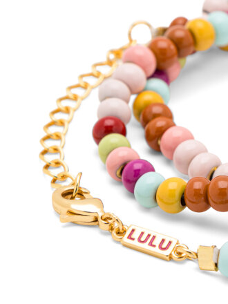 LULU Copenhagen - LULU Copenhagen 'Color Ball Necklace'
