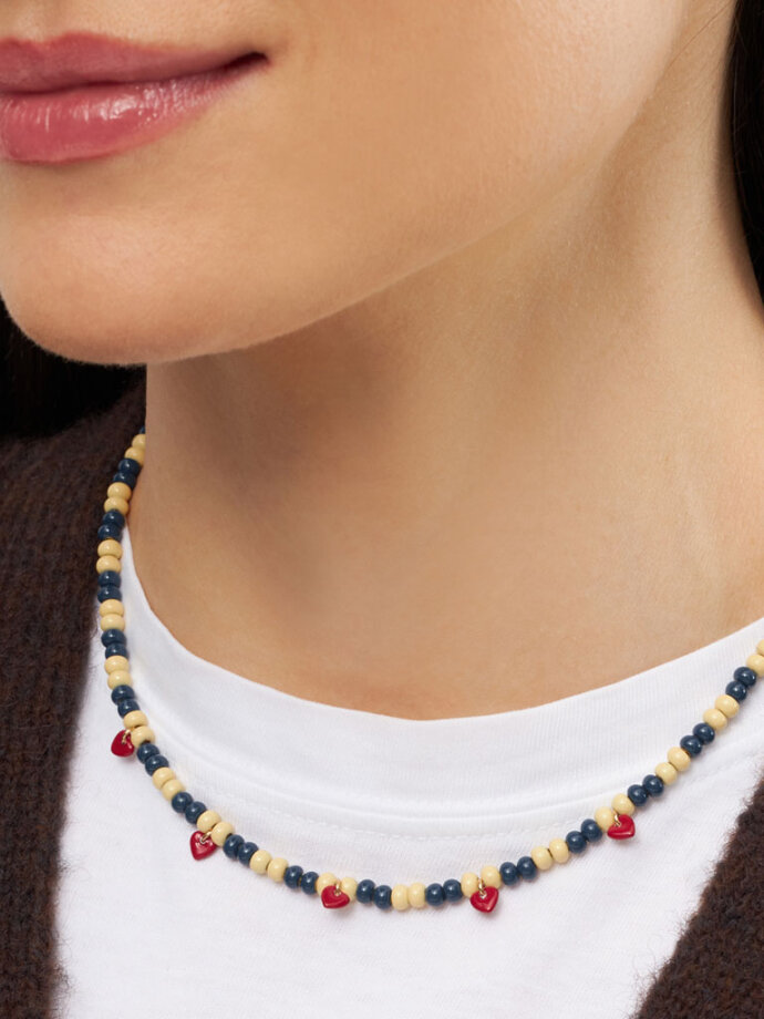 LULU Copenhagen - LULU Copenhagen 'Color Ball Necklace' - flere varianter