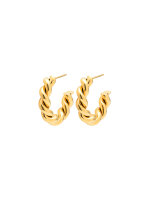LULU Copenhagen - LULU Copenhagen 'Twisted Hoops'