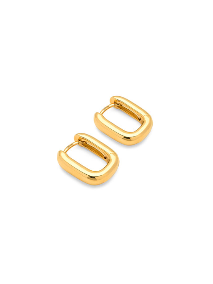 LULU Copenhagen - LULU Copenhagen 'Square Hoops'