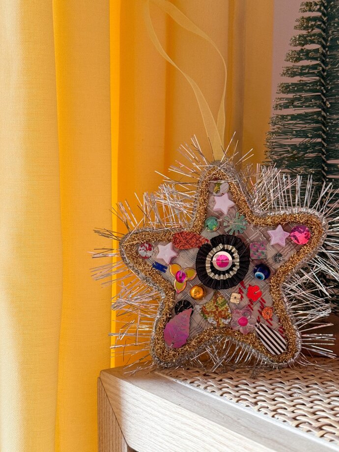 Sissel Edelbo - SISSEL EDELBO - Glitter Star Ornament