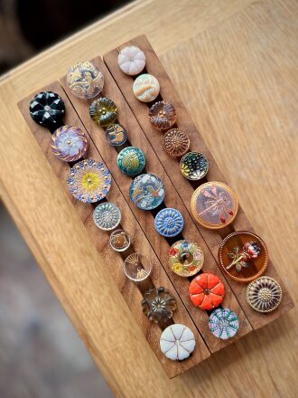 Fine Detail - FINE DETAIL Glasknapper