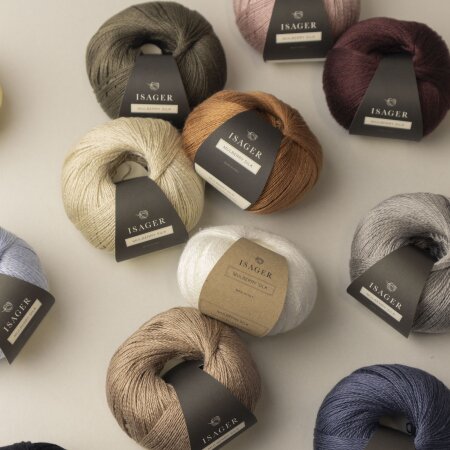 NYHED! Isager Mulberry Silk