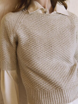 Isager Yarn - STRIKKEKIT 'Pearl Tee'