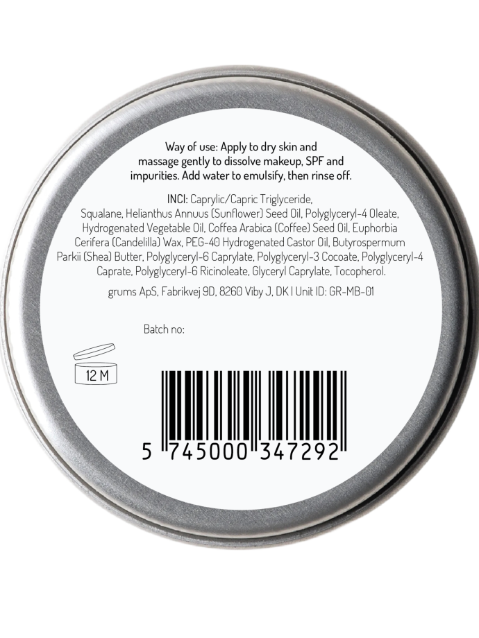 GRUMS - GRUMS Calm Barrier Cleansing Balm